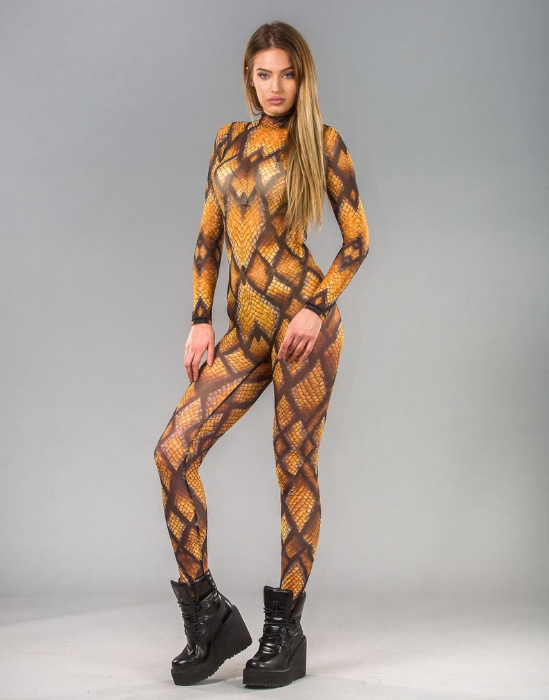 Snake mesh dress asymmetrical- UK10 main image 0