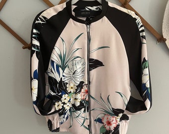 flower bomber jacket