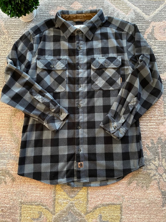 Legendary Whitetails Mens Fleece Button 