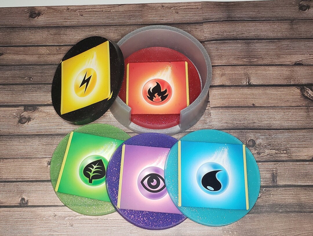 Pokémon Energy Card Set - Etsy
