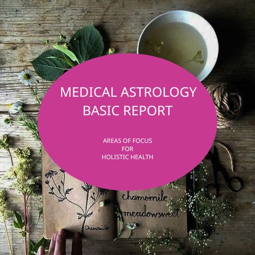 Medical Astrology Report//basic or Advanced// READ Listing Etsy