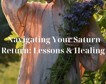 Personalized Saturn Return Astrology Reading: Lessons & Healing