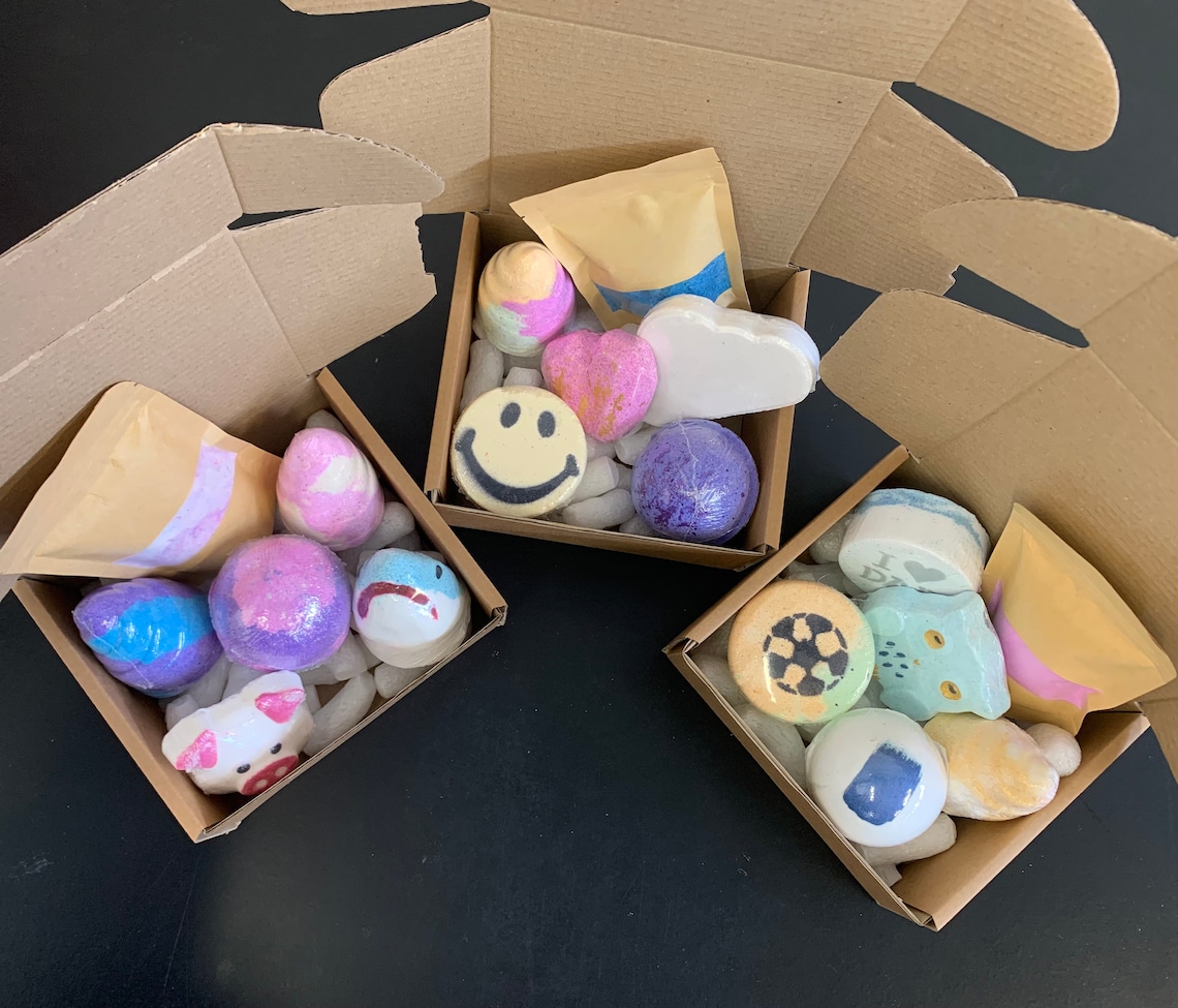 Mystery Bath Bomb Boxes Etsy
