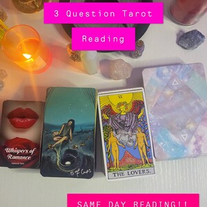 Tarotlezen met 3 vragen