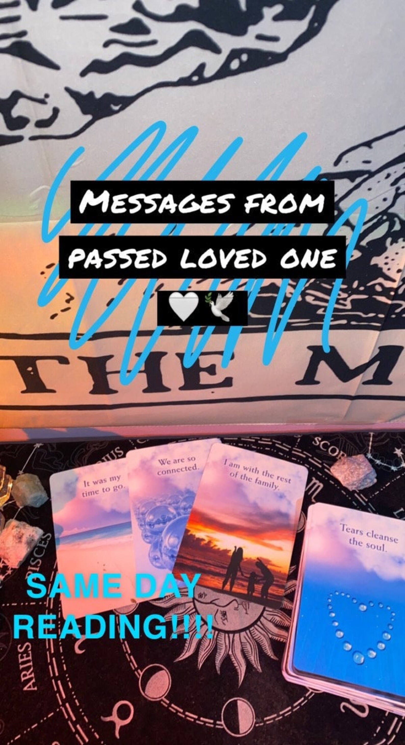 Messages From Passed Loved One Oracle Reading - Etsy