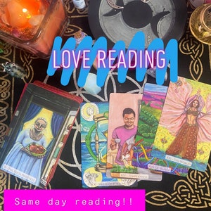 Lectura del tarot del amor