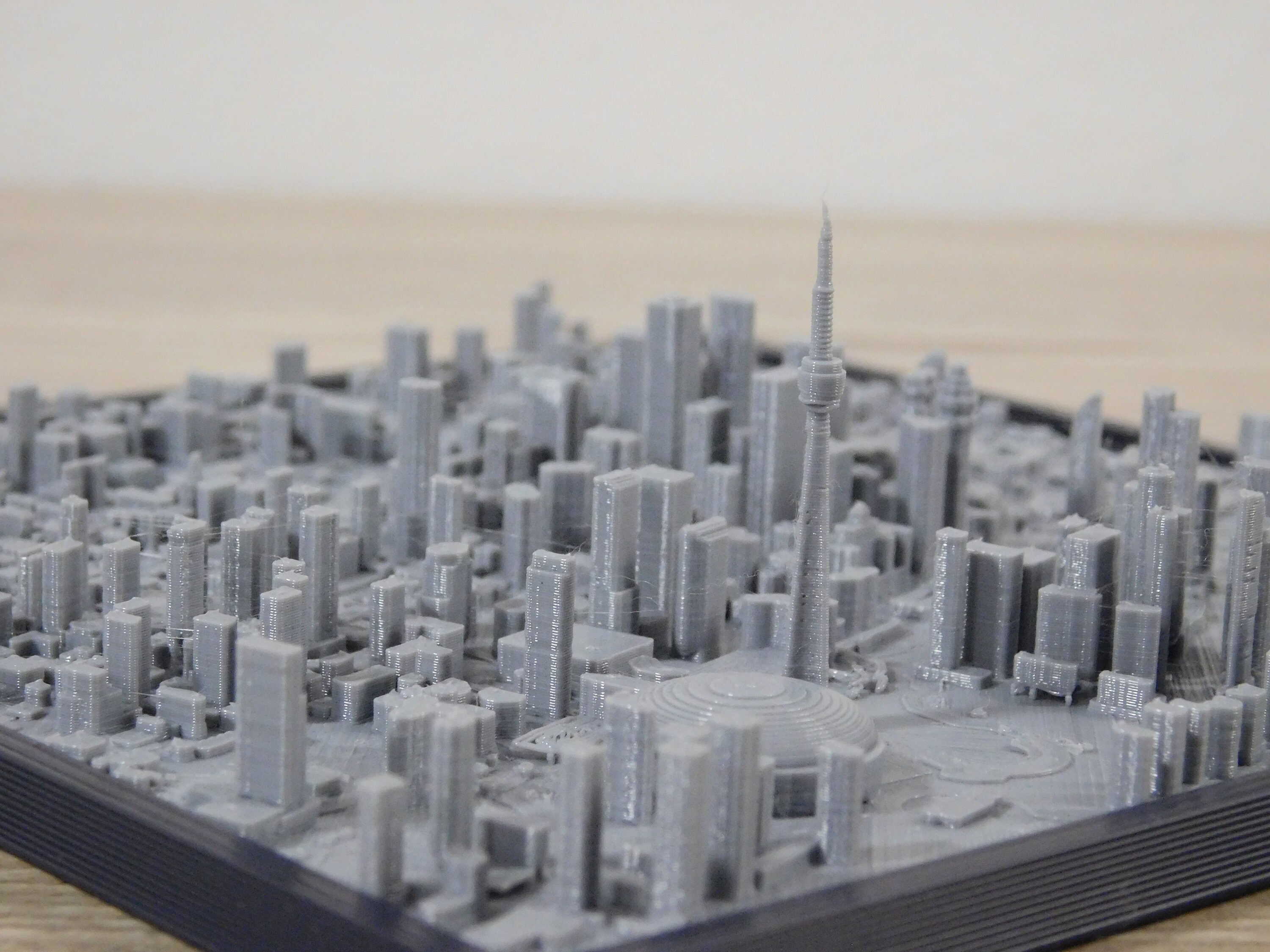 Toronto Printable Scale Model 3D Printed Model of Toronto 3D Printed City Model - Etsy Canada