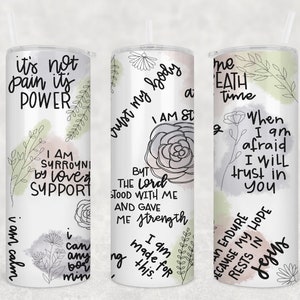 Birth Affirmations Tumbler, Labor and Delivery Mug