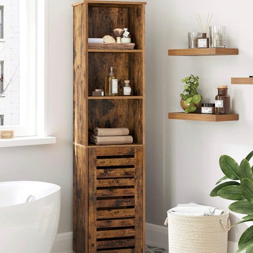 Rustic Bathroom Storage Unit. Etsy UK