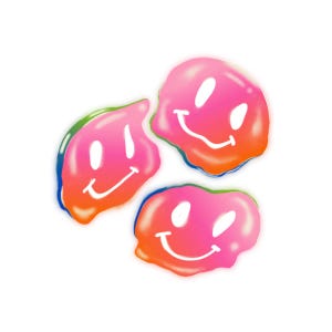 Adesivos coloridos com smileys recortados | Adesivos decorativos divertidos para laptops, adesivos de verão, diários, garrafas de água, embrulhos para presentes, lembrancinhas de festa