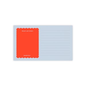 Bloc-notes personnalisé Notes autocollantes avec nom personnalisé Mignons blocs-notes Post-it® pour créatifs Design rétro moderne Papeterie Cadeau de bureau pour étudiants