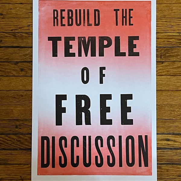 Letterpress Posters Etsy