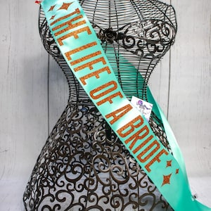 Plus Size Luxury Satin Bling Sash Beaded Satin Rhinestone Sash | David main image 3