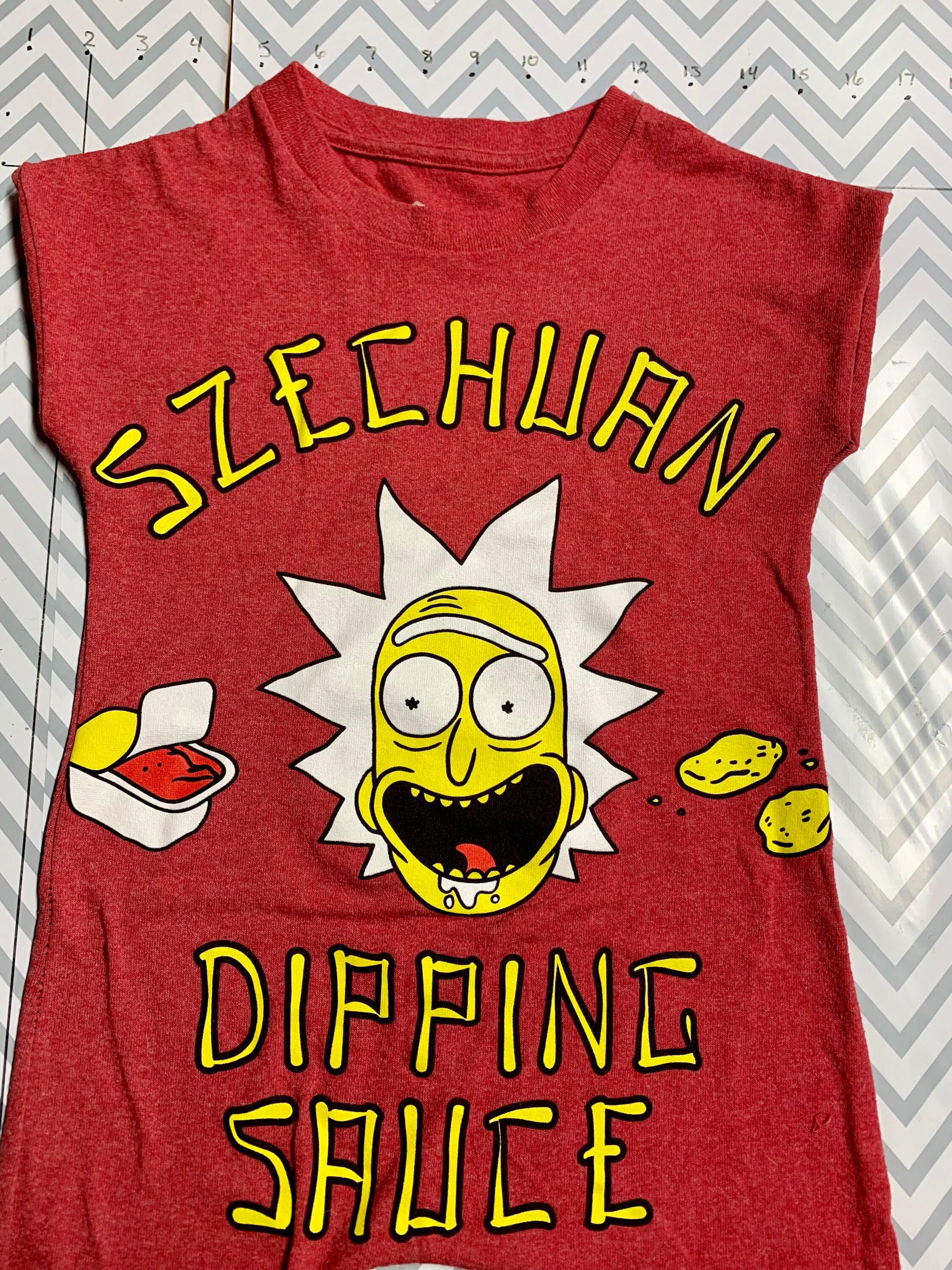 rick and morty vintage tee