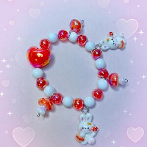 Bunny Mushroom Bracelet