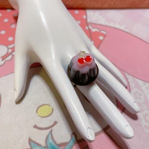 Pudding Ring Dark Pink