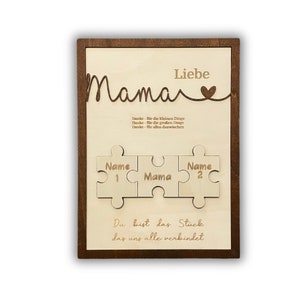DRYSSON Mom Mama's Day gift for mother or grandma for Mother's Day puzzle Mother's Day gift for Christmas birthday children individually