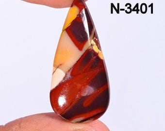 Handmade Mookaite Jasper Cabochon – Semi Precious Gemstone for Jewelry