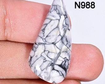 Pinolith Jasper Cabochon – Polished Gemstone for Jewelry Making