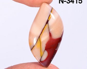 Mookaite Jasper Cabochon – Natural Gemstone, Jewelry Making Supply