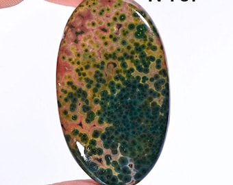 Ocean Jasper Cabochon - Polished Gemstone, AAA Quality