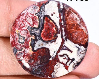 Natural Crazy Lace Agate Cabochon, Gemstone Jewelry Making Supply