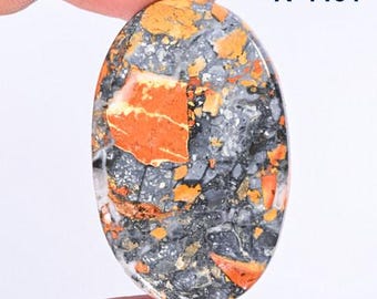 AAA Maligano Jasper Cabochon – Polished Gemstone for Jewelry