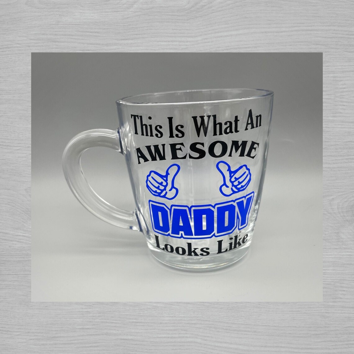 Personalised Glass Mugpersonalised Glass Cupcoffee Muggift Etsy UK