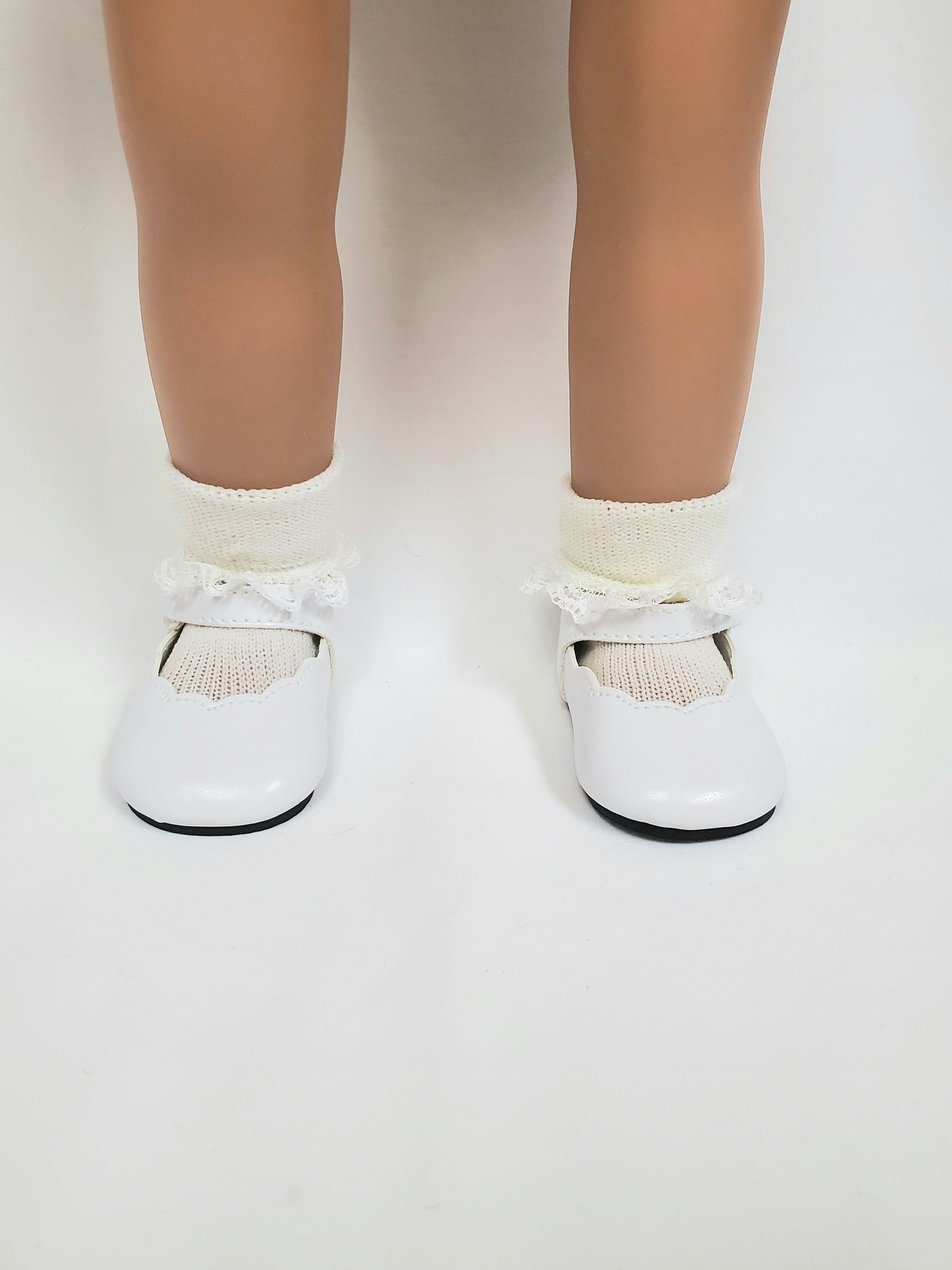 Doll Girls Sock Shoes Doll: Blonde Missing One Sock Shoe • Psw
