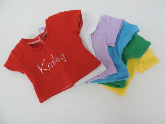 Rhinestone "Kailey" T-shirt | Fits Most 18" Girl Dolls | 18 Inch Doll Clothes
