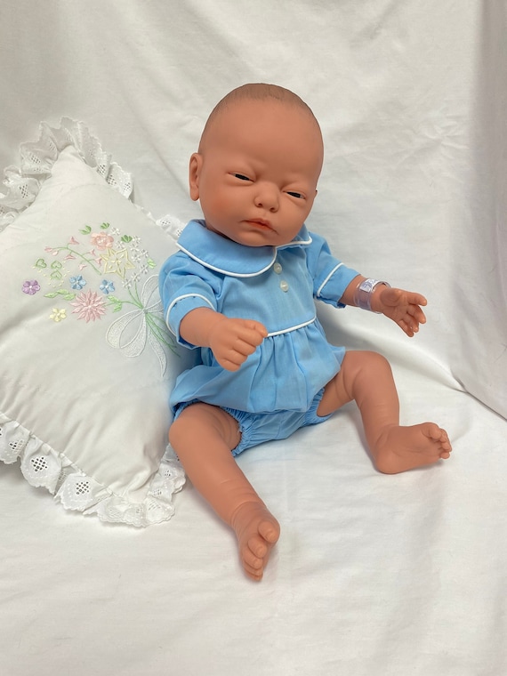 Blue Bubble Romper for 20-21" Baby Dolls | Vinyl Dolls