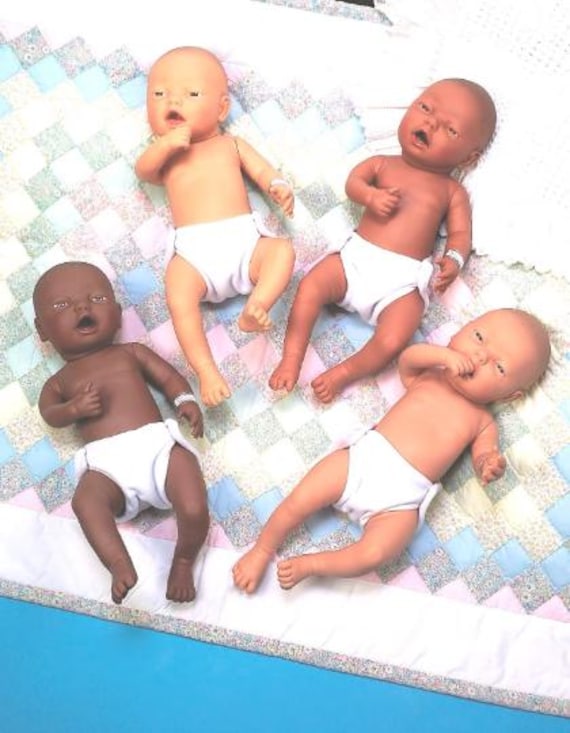 21" Natural Baby Anatomically Correct Doll | Sexed Male-Female | White-Dark-Black-Asian Skin Tones