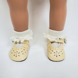 Mary Jane Shoes (Socks Not Included) | Fits Most 18" Girl Dolls | 18 Inch Doll Clothes