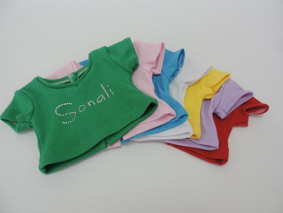 Rhinestone "Sonali" T-shirt | Fits Most 18" Girl Dolls | 18 Inch Doll Clothes