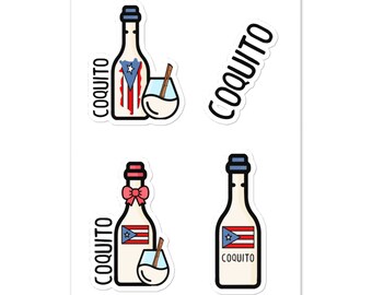 Coquito Sticker Sheet