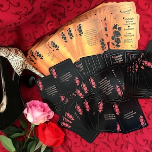 Midnight Bisous Tarot & Oracle Cards - Bliźniaczy Płomień/Bratnia Dusza
