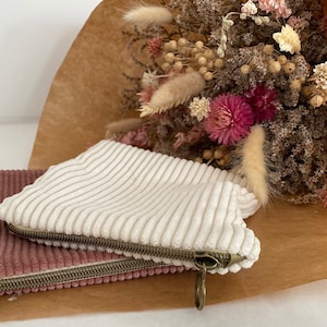 Pochette fourre tout, trousse, pochette plate, pochette maquillage, pochette à accessoires