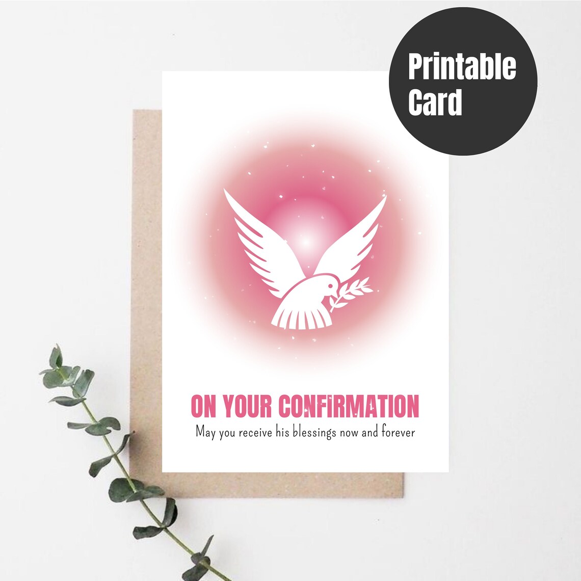 Confirmation Card Printable Confirmation - Il 1140xN.4684738132 Msd4