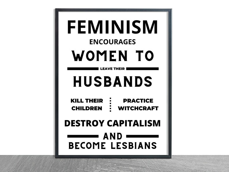 Feminism Encourages Women to / Vintage Lesbian Art / Feminist Etsy UK