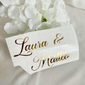 Vinyl sticker name, personalized sticker, personalized sticker, personalized stickers, stickers, name stickers, Söz, Stickers