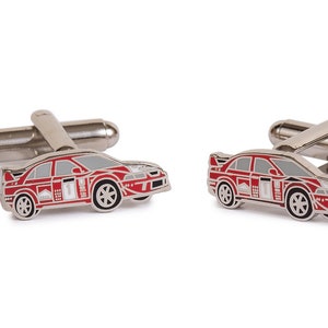 Red Race Car Cufflinks - 20mm - Cufflinks for weddings and events - Race cars to give away