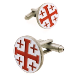 Holy Sepulcher and Malta Knights Cufflinks Collection