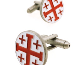 Holy Sepulcher and Malta Knights Cufflinks Collection