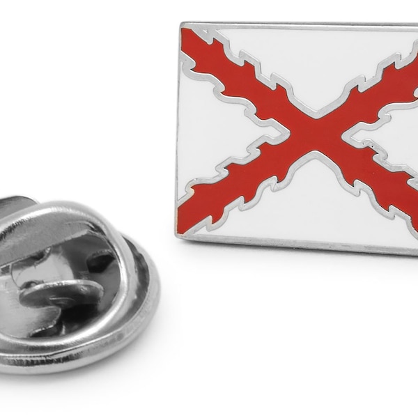 Pin de la Bandera de La Cruz de Borgoña 18mm