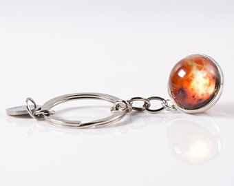 Solar System Key Chain - Planet KeyChain - Space Accessories - Celestial Key Chain - Drive Safe - Gift for Teacher -  Gift for New Drivers