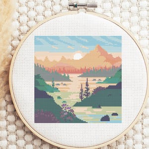 Landscape Cross Stitch