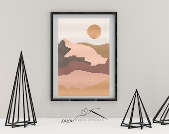 Modern Cross Stitch Pattern