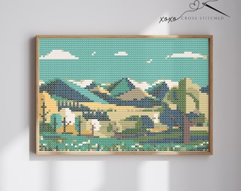 Nature Cross Stitch Pattern