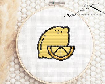 Lemon Cross Stitch