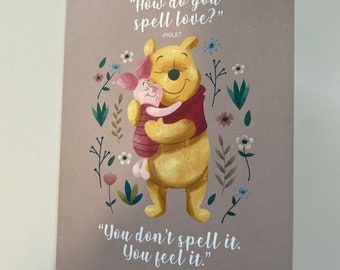 Winnie the Pooh Card